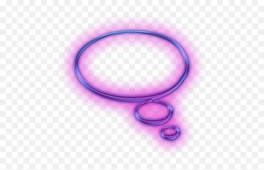 Thought Icon At Getdrawings - Neon Text Bubble Png Emoji,Think Bubble Emoji