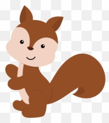 Transparent Background Squirrel Clipart - Woodland Squirrel Clipart Emoji,Squirrel Emoji