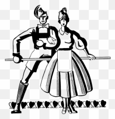Two Dancers Ballroom Vector Clipart Image - Old Coreldraw Graphics Book Emoji