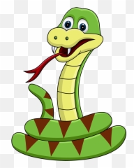Clipart Snake Venomous Snake Clipart Snake Venomous Snake - Snake Clipart Emoji,Venom Emoji