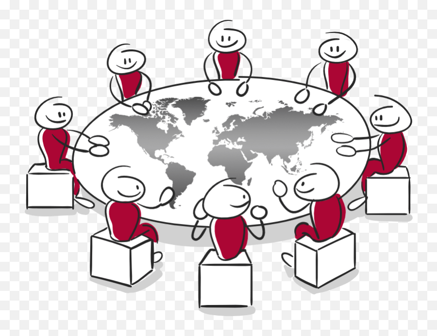 Teamwork Clipart Significance Study - World Map Flat Hd Emoji,Teamwork Emoji
