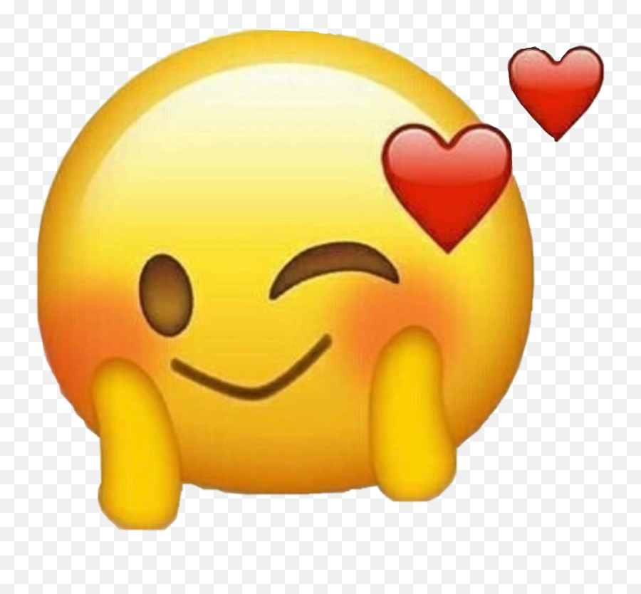 Cute Adorable Emoji Love Foryou Love - Emoji Heart,Emoji W