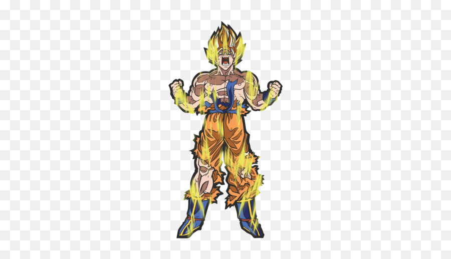 Super Saiyan Goku - Figpin Goku Super Saiyan Emoji,Super Saiyan Emoji