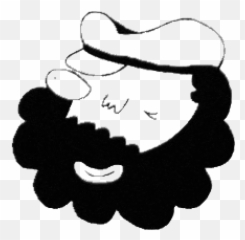 Top Black Beard Stickers for Android u0026 iOS Gfycat - Illustration Emoji