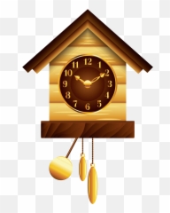 Cuckoo Clock Png Clip Art - Emoji