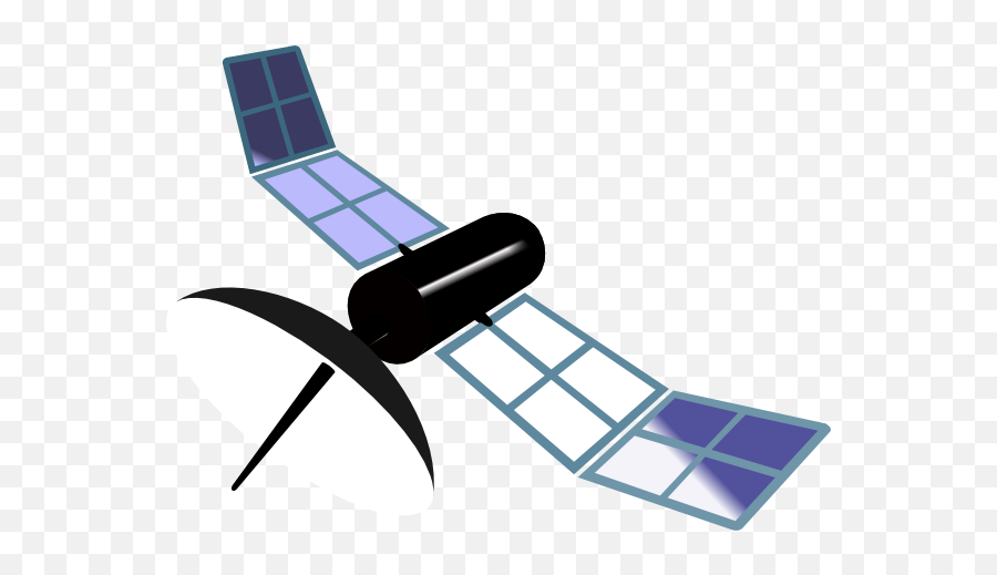 Gps Satellite Clipart - Satelite Clipart Emoji,Satellite Emoji