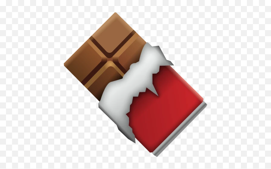 Chocolate Bar Emoji - Chocolate Iphone Emoji Png,Candy Emoji
