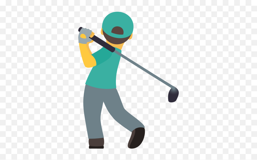 Emoji Man Who Plays Copy And Paste Golf Wprock - Golf Emoji,Foot Emoji