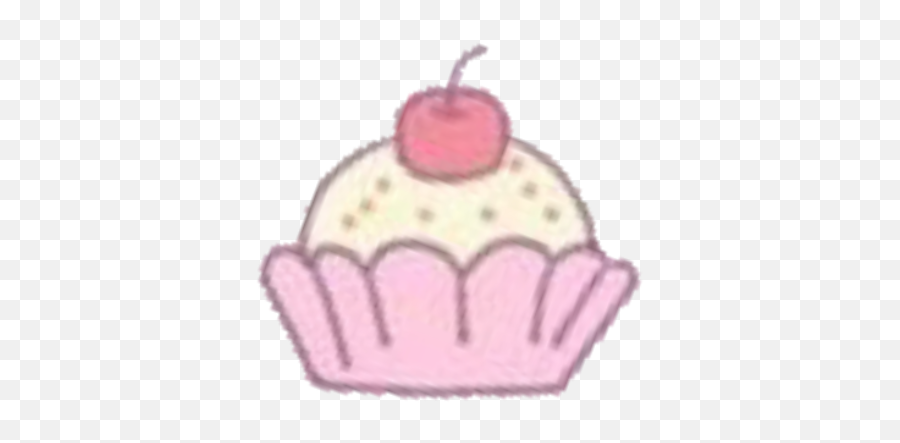 Cupcake Cake Soft Cute Eat Dessert Sticker By - Language Emoji,Emoji Cupcake Cake