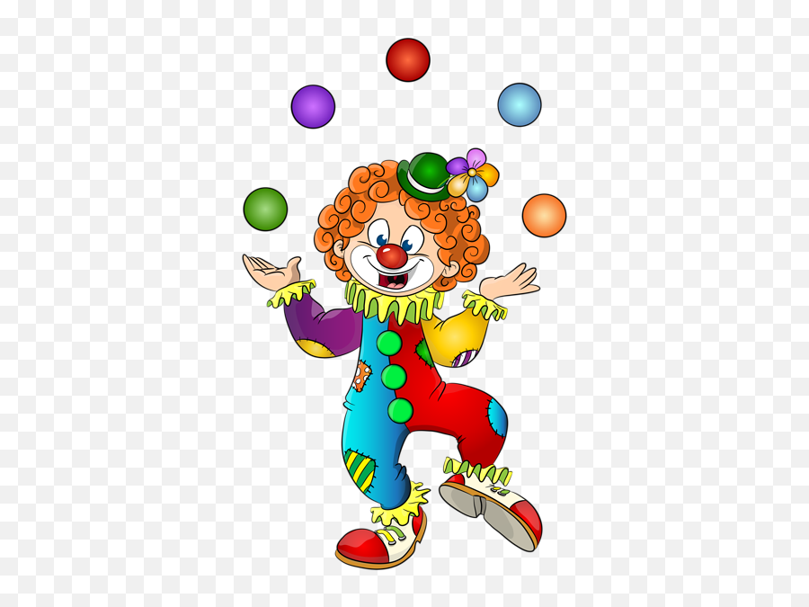 Clown Transparent Clip Art Image - Transparent Clown Clipart Emoji,Clown Emoji Transparent