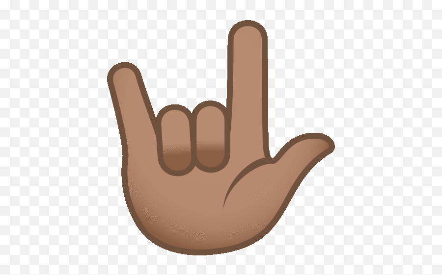 Love You Gesture Joypixels Gif - Love You Sign Language Emoji,I Love You In Sign Language Emoji