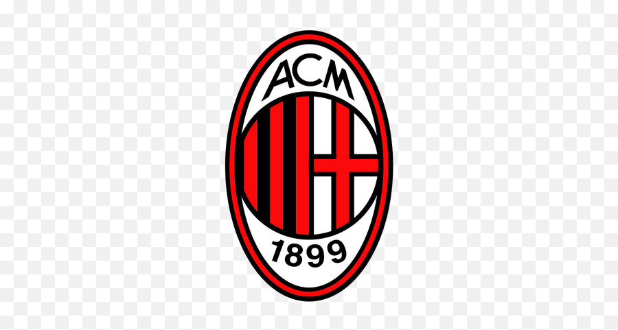 Italian Football Clubs Logos Transparent Png Images - Stickpng Transparent Ac Milan Logo Png Emoji,Italian Emojis