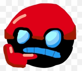 Thinking - Discord Thinking Emote Red Emoji,Hedgehog Emoji
