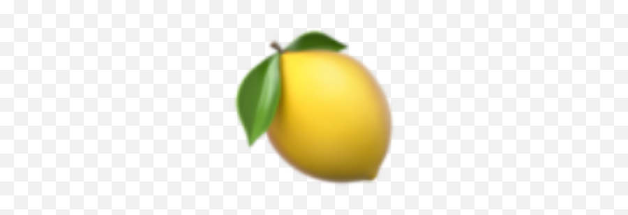Fruit Lemon Emoji Yellow - Lime,Lemon Emoji Png