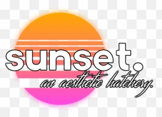 Sunset Hatchery - Calligraphy Emoji