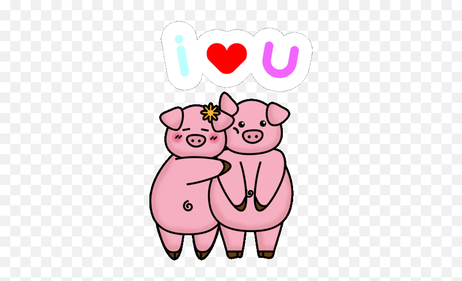 Romeochulieta Sticker - Oing Oing Emoji,Girl Pig Emoji