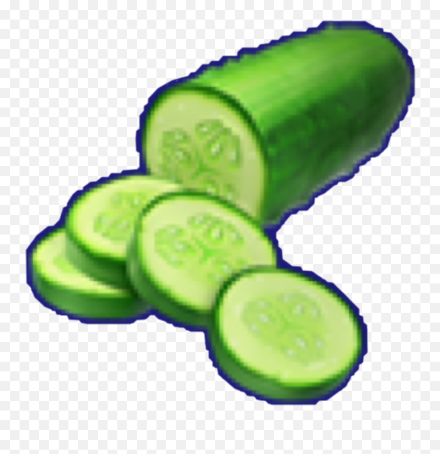 Cucumber Gurke Emoji Green Nature Freetoedit - Cucumber Emoji,Cucumber Emoji