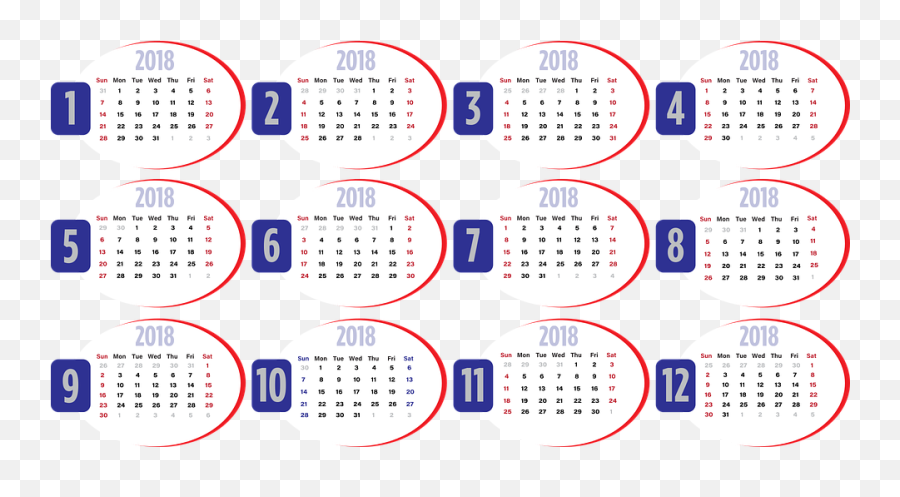 Kalender Geschäft 2018 Vereinigte - Calendrier Luni Solaire 2018 Emoji,Google Calendar Emoticons