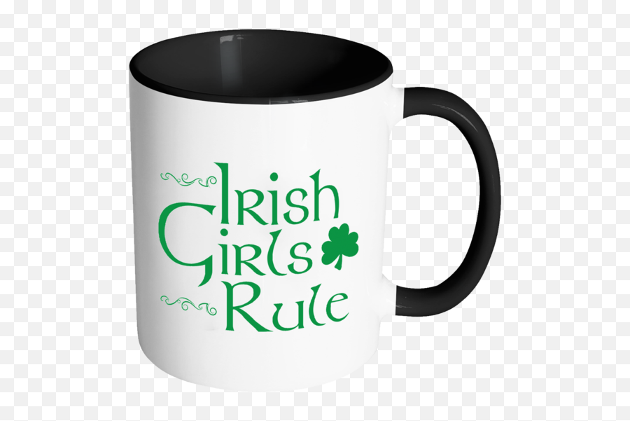 Irish Girls Rule Color Accent Coffee - Read Or Not To Read Emoji,Frog And Coffee Cup Emoji