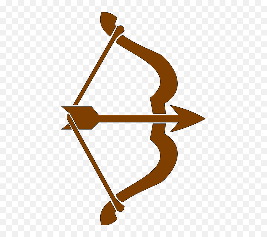 Arrow Bow Archery - Bow And Arrow Clipart Png Emoji,Gift Arrows Emoji