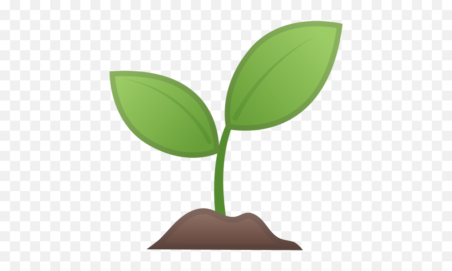 Seedling Emoji Meaning With Pictures - Transparent Background Plant Emoji,Plant Emoji