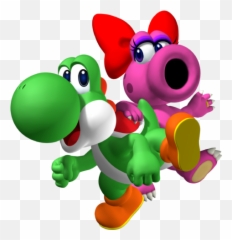 Mario Game Png - Yoshi And Birdo Emoji
