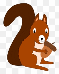Forest Squirrel Acorn Forest Animal - Png Emoji,Squirrel Emoji