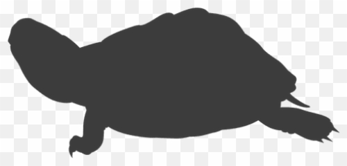 Turtle Clip Art Portable Network Graphics Image Silhouette - Silhouette Of A Sea Turtle Transparent Background Emoji,Snapping Emoji