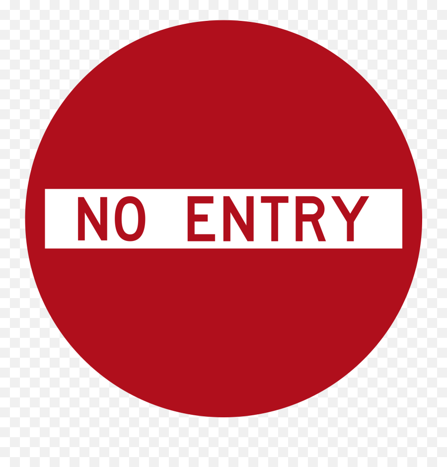 No Entry Png Picture - Transparent Background No Entry Transparent Emoji,No Entry Emoji