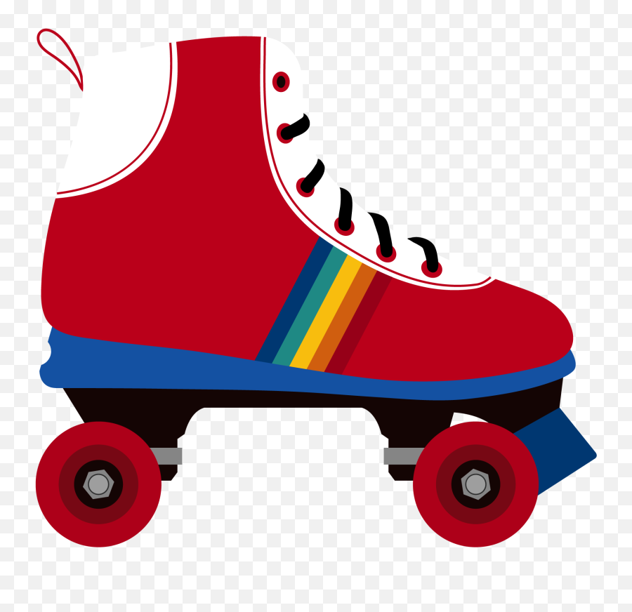 Transparent Background Roller Skates - Roller Skate Clip Art Emoji,Roller Skate Emoji