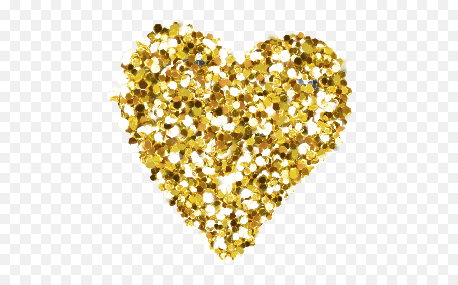 Goldenheart Golden Heart Freetoedit - Heart Emoji,Golden Heart Emoji