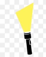 Torch Light Beam Clipart - Flashlight Beam Clipart Emoji,Torch Emoji