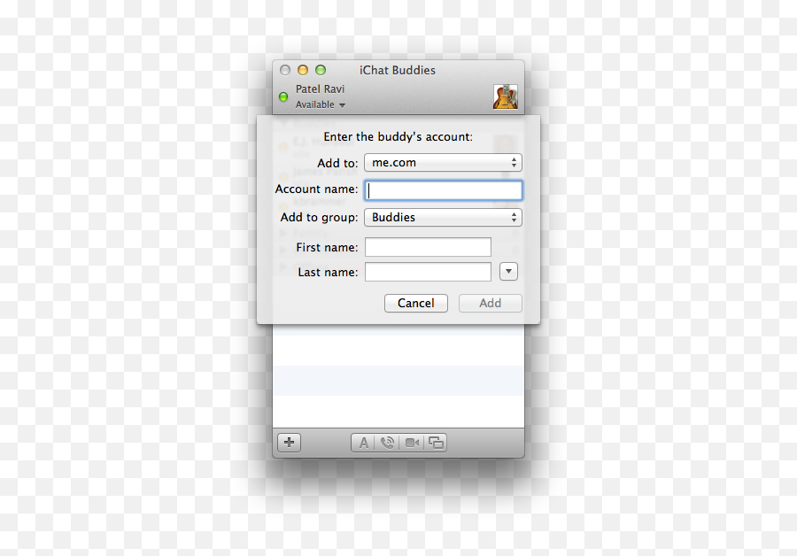 To Use Ichat Messenger In Your Apple Mac - Geoffreys Screenshot Emoji,Jabber Emoticons List