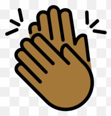 Medium - Png Clipart Emoji Transparent Clapping