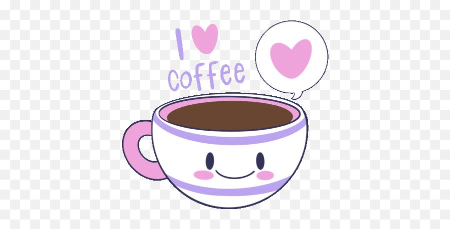 Emoji Love Sticker For Ios U0026 Android Giphy In 2020 Cute - Coffee Gif Cute,Tea Emoji