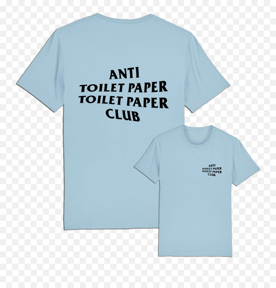 Anti Toilet Paper Club - Tee U2013 Flâneurshop Short Sleeve Emoji,Toilet Paper Emoji