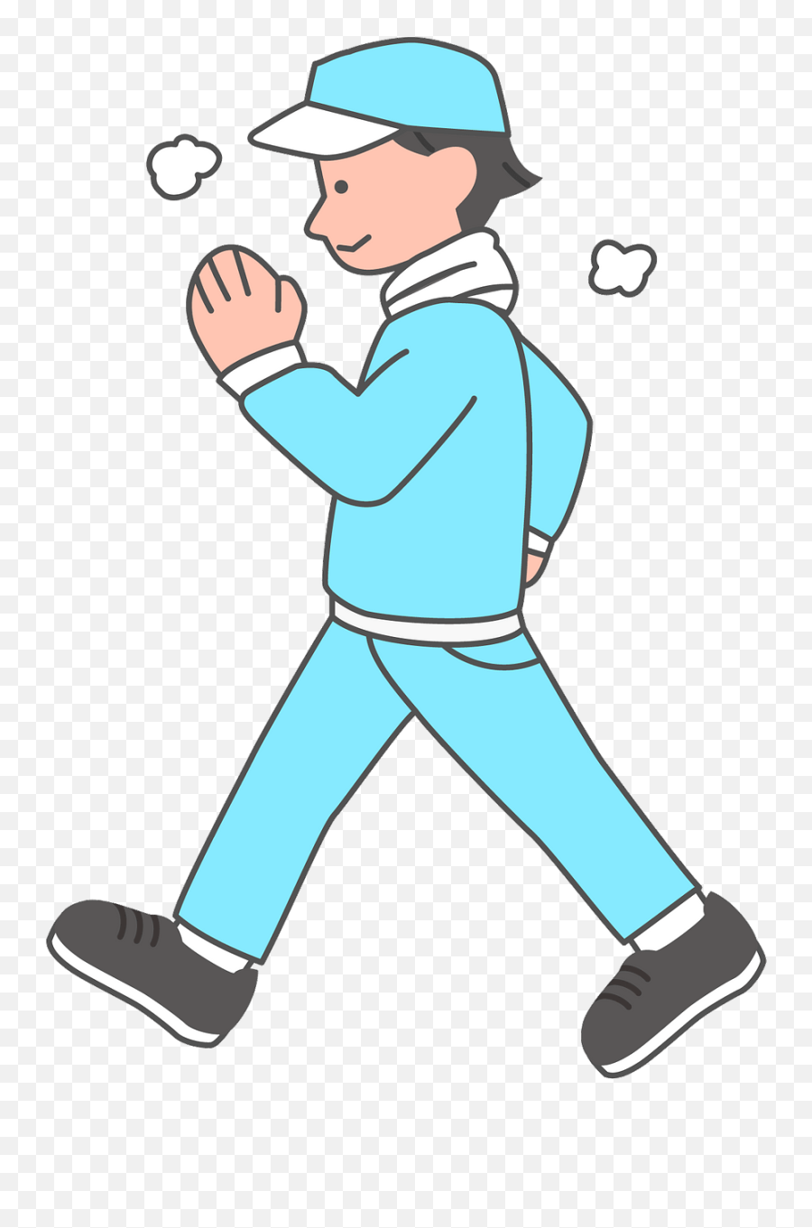 Walking Man Clipart Free Download Transparent Png Creazilla - Cartoon Pictures Of Walking Exercise Emoji,Walk Emoji