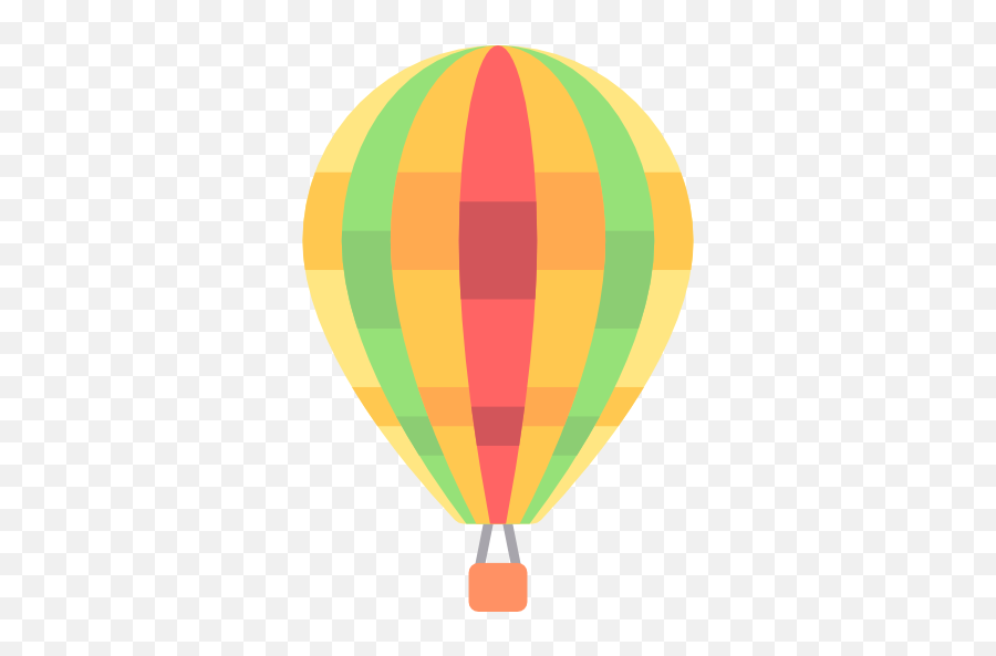 Orange - Hot Air Balloon Icon Png Emoji,Hot Air Balloon Emoji