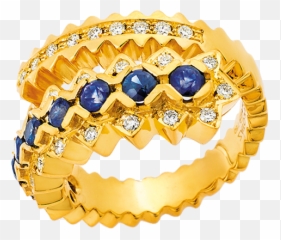 Byzance Ring - Happy Emoji,Diamond Emoticon