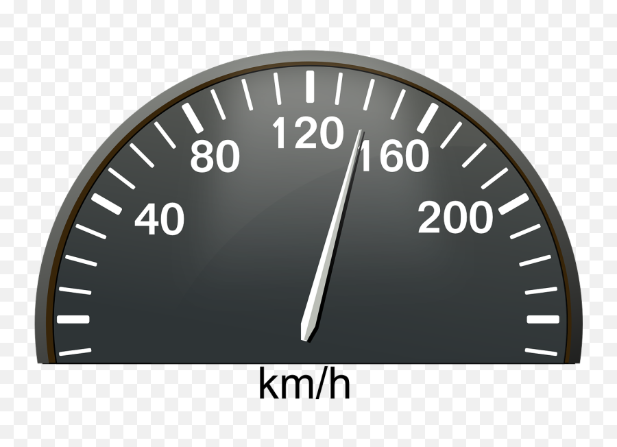 Speedometer Kilometers Dashboard Speed Kilometer - 10 Causes Of Road Accident Emoji,P Emoticon