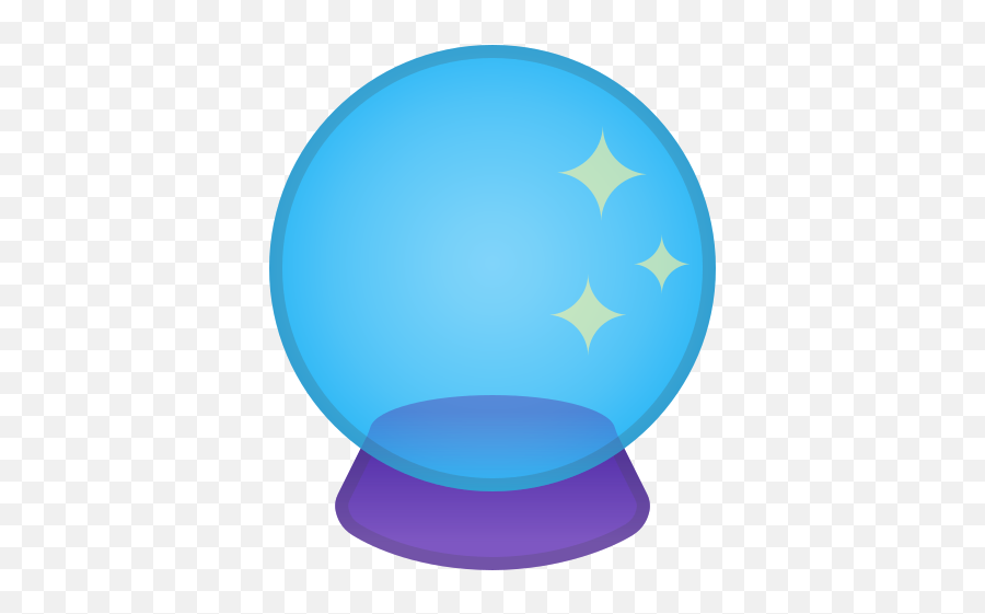 Crystal Ball Emoji - Icon Crystal Ball Png,Crystal Ball Emoji