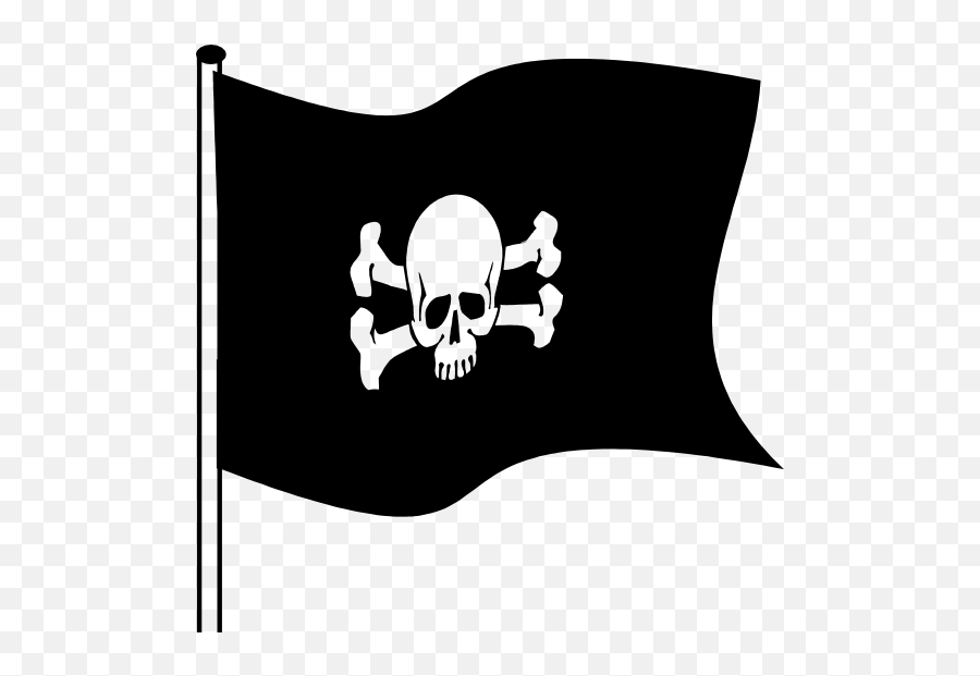 Sad Pirate Flag Sticker - Skull Emoji,Pirate Flag Emoji