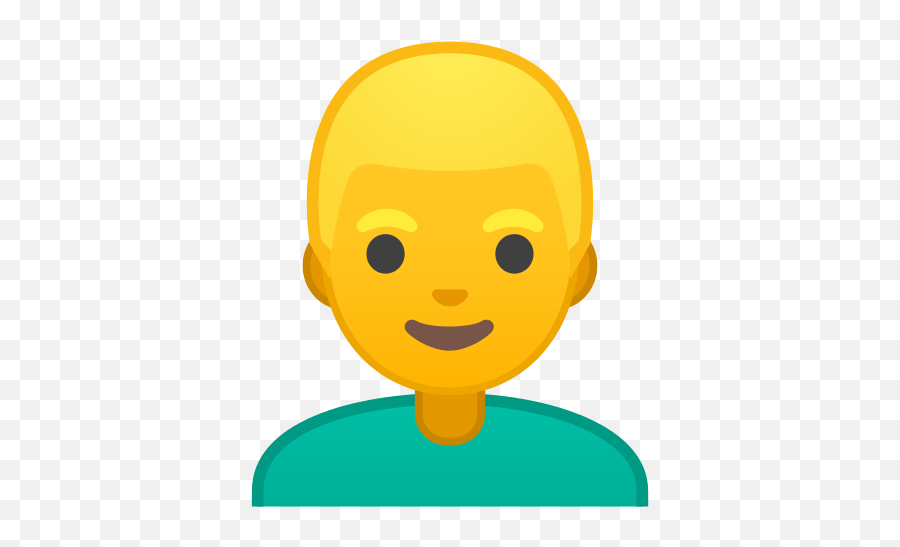 From A - Bald Emoji,Man Emoji