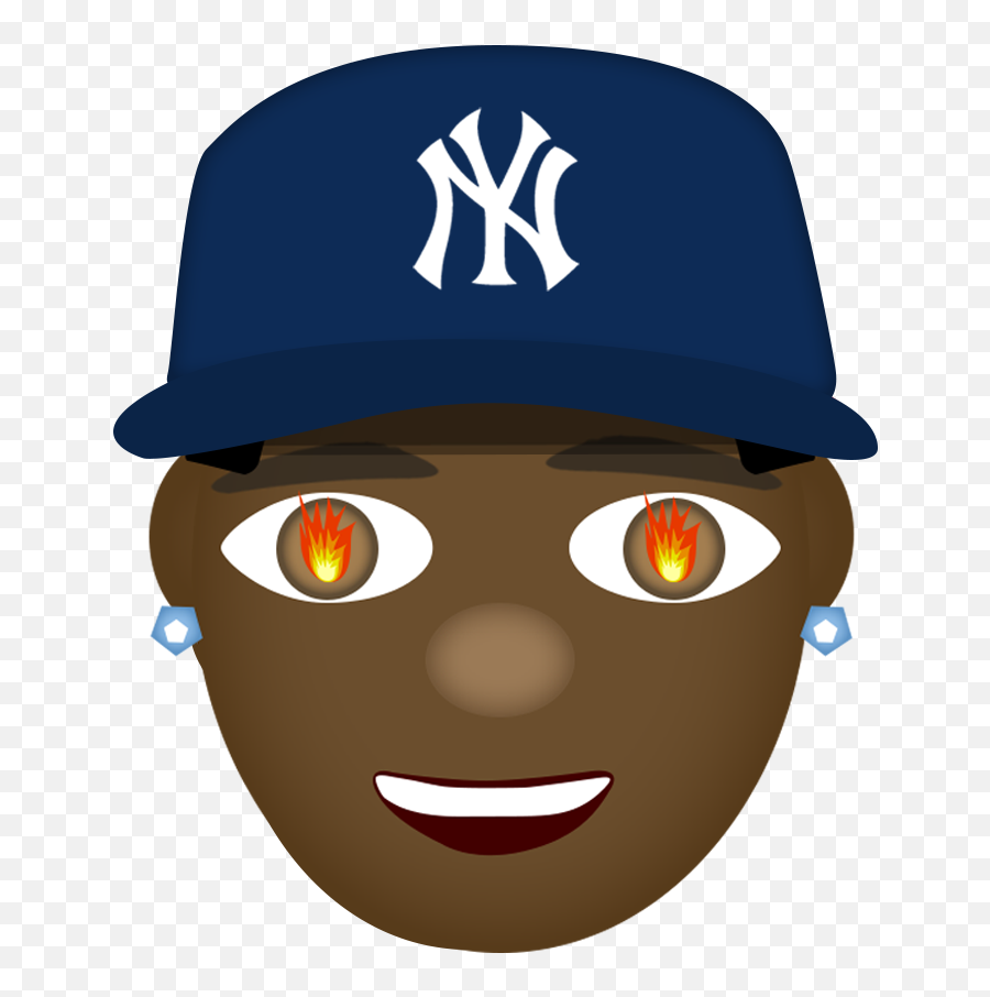 New York Yankees - New York Yankees Hat Cartoon Emoji,Yankees Emojis