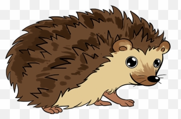 How To Draw A Hedgehog - Cartoon Hedgehog Drawing Emoji,Hedgehog Emoji