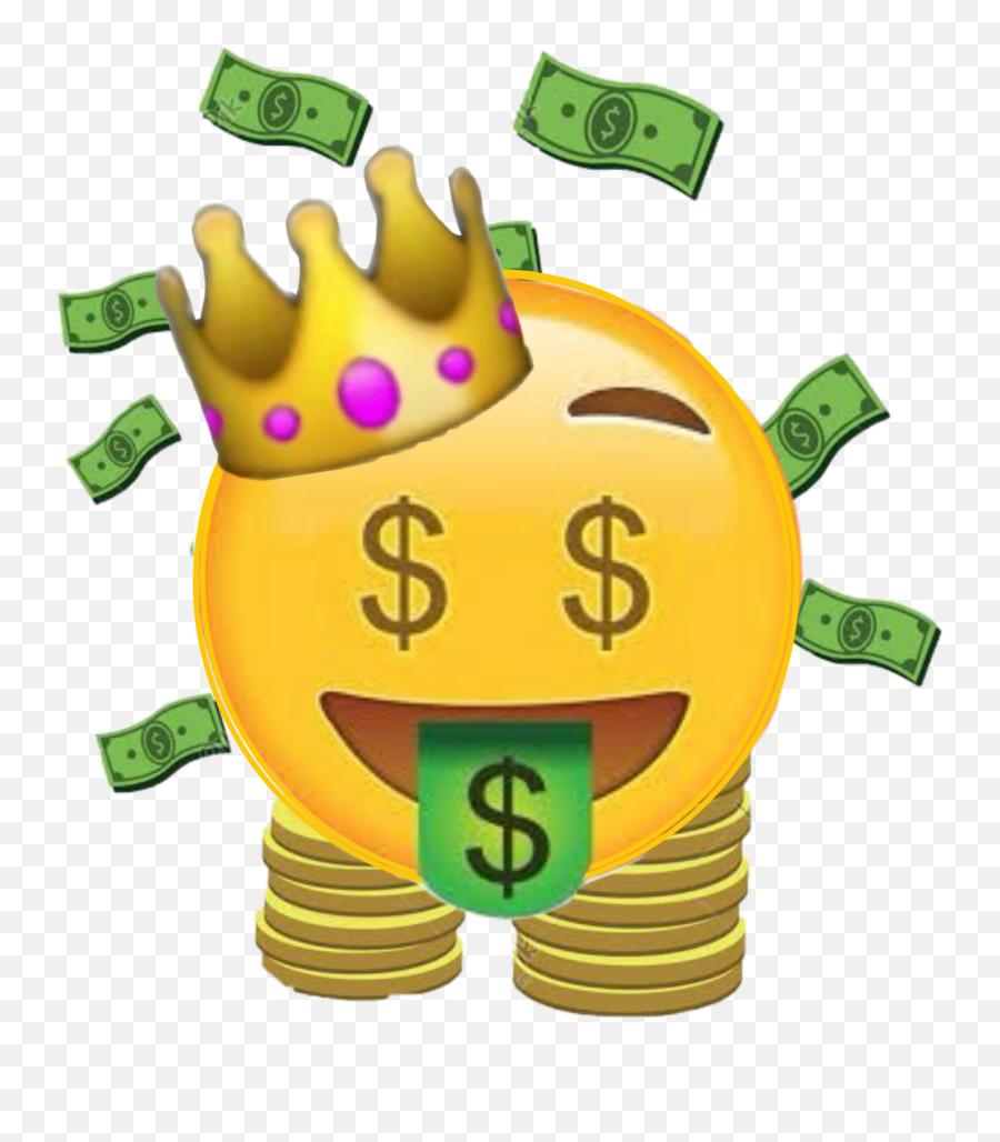 Emotions Emoji Emoticons Picartstickers - Money Tongue Emoji Png,Emoji Currency