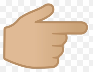 Emoji Main Png - Dedo Apontando
