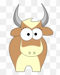 Comic Cow Character - Emoji