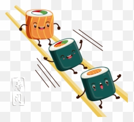 Cartoon Sushi Png Picture - Clipart Emoji