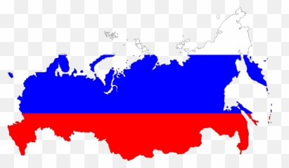 Russia Flag Map - Clipart Emoji